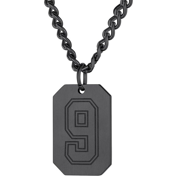 Baseball Number Necklace 13 Athletes Jersey Number Necklace Stainles - Picture 1 of 4